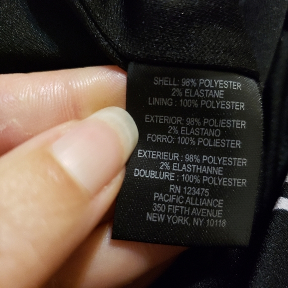 Tahari Black and White Floral Midi Dress - Picture 10 of 10